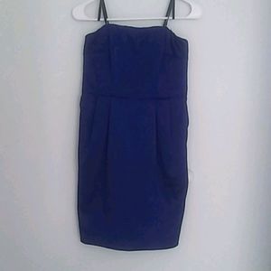 Royal Blue Sleeveless Formal Dress
